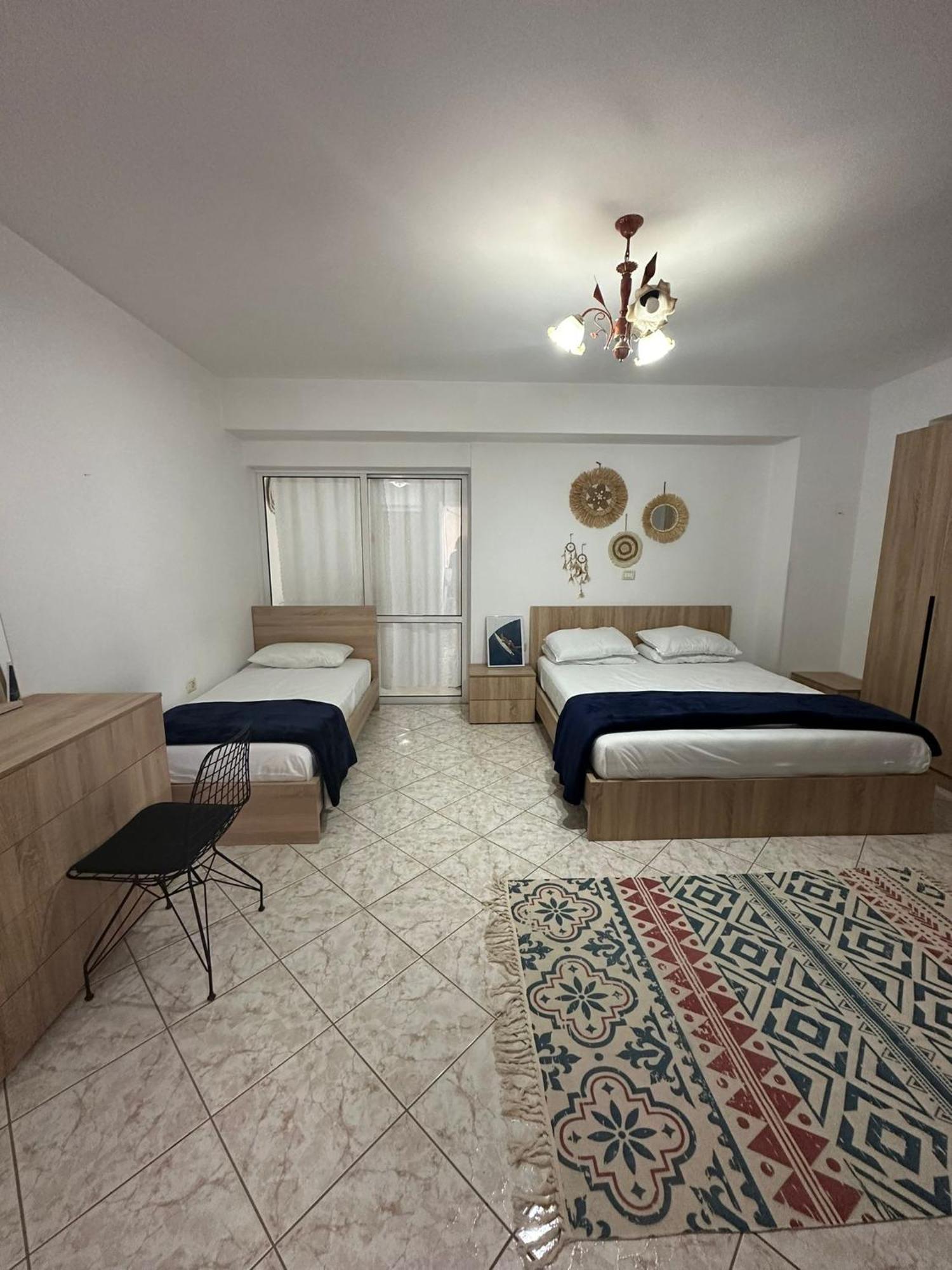 Boho Coastal Retreat Apartment Sarande Ngoại thất bức ảnh