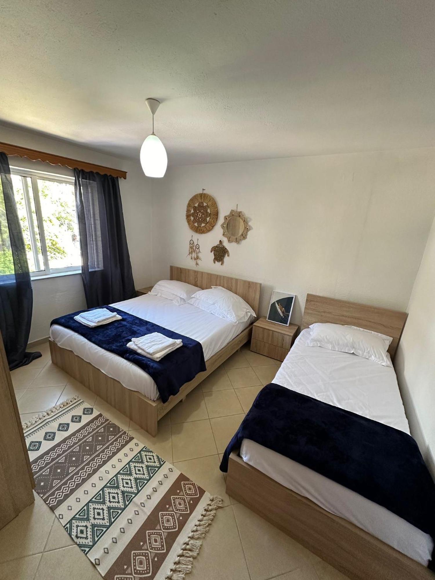 Boho Coastal Retreat Apartment Sarande Ngoại thất bức ảnh