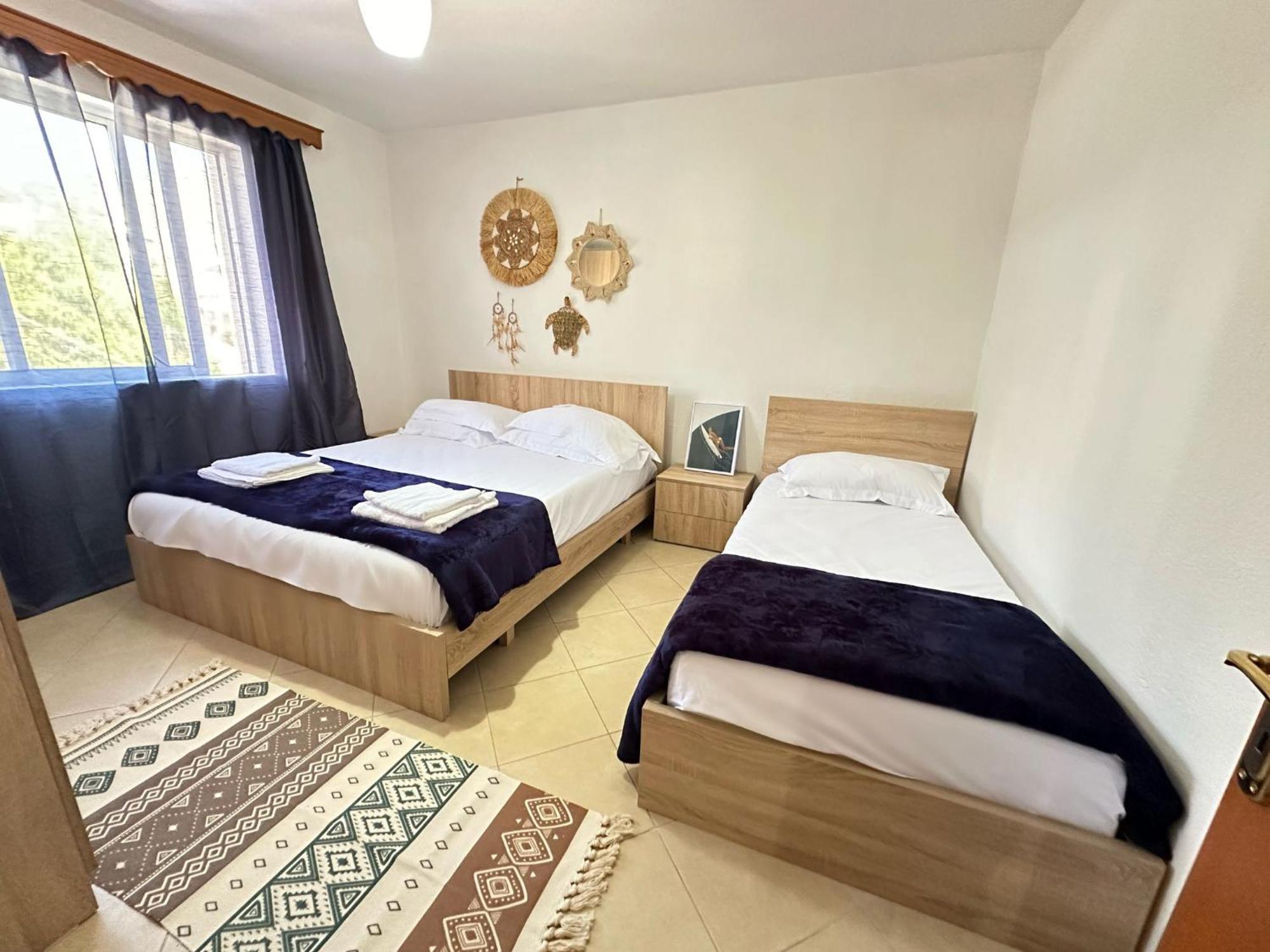 Boho Coastal Retreat Apartment Sarande Ngoại thất bức ảnh