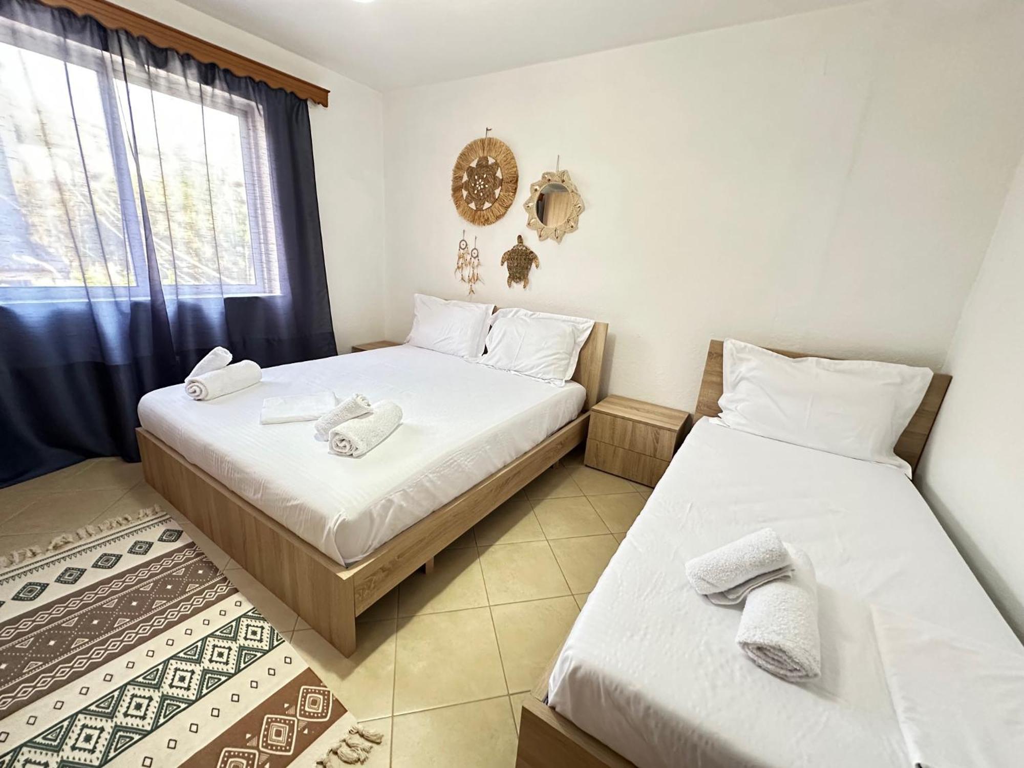 Boho Coastal Retreat Apartment Sarande Ngoại thất bức ảnh