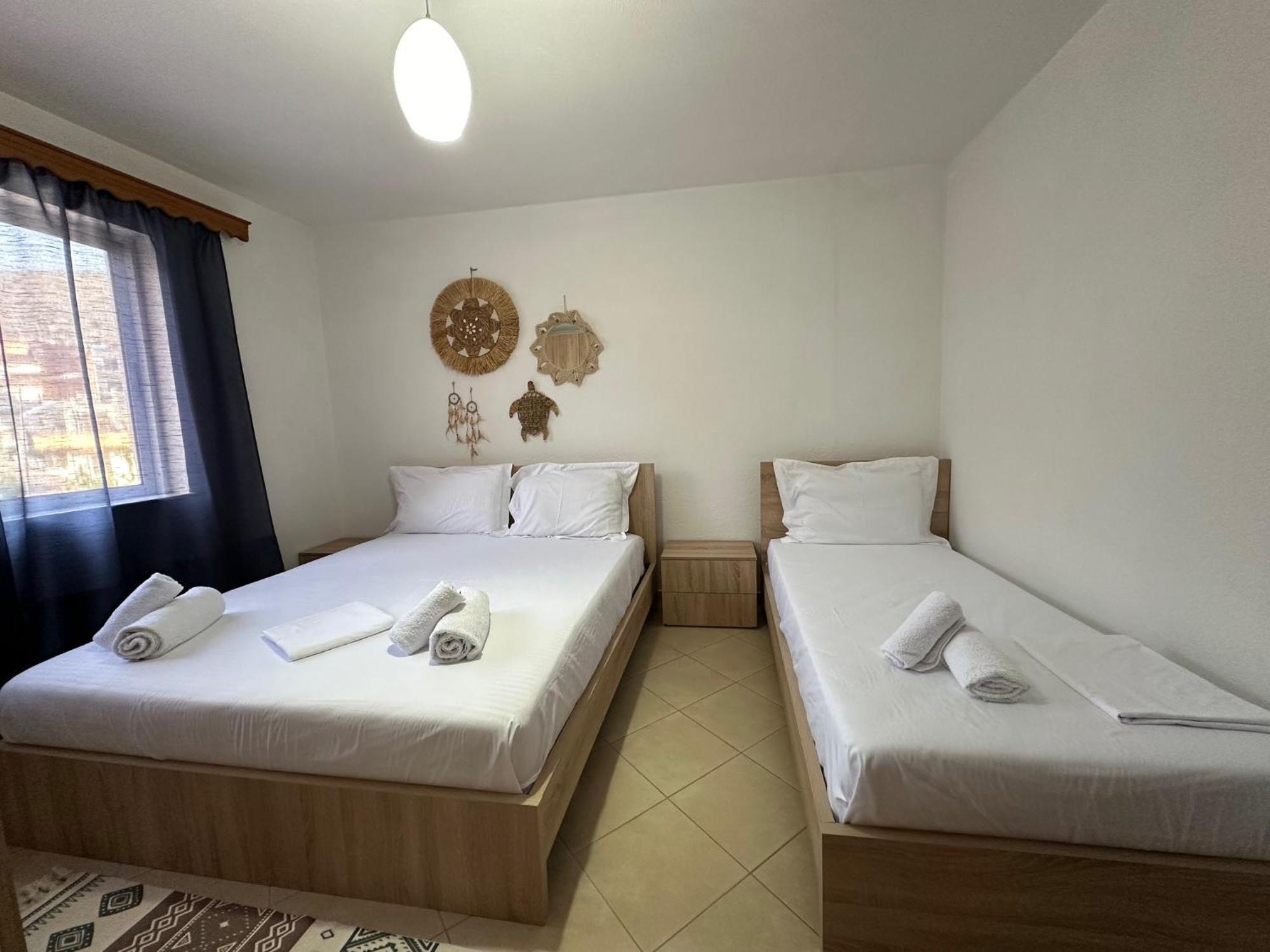 Boho Coastal Retreat Apartment Sarande Ngoại thất bức ảnh